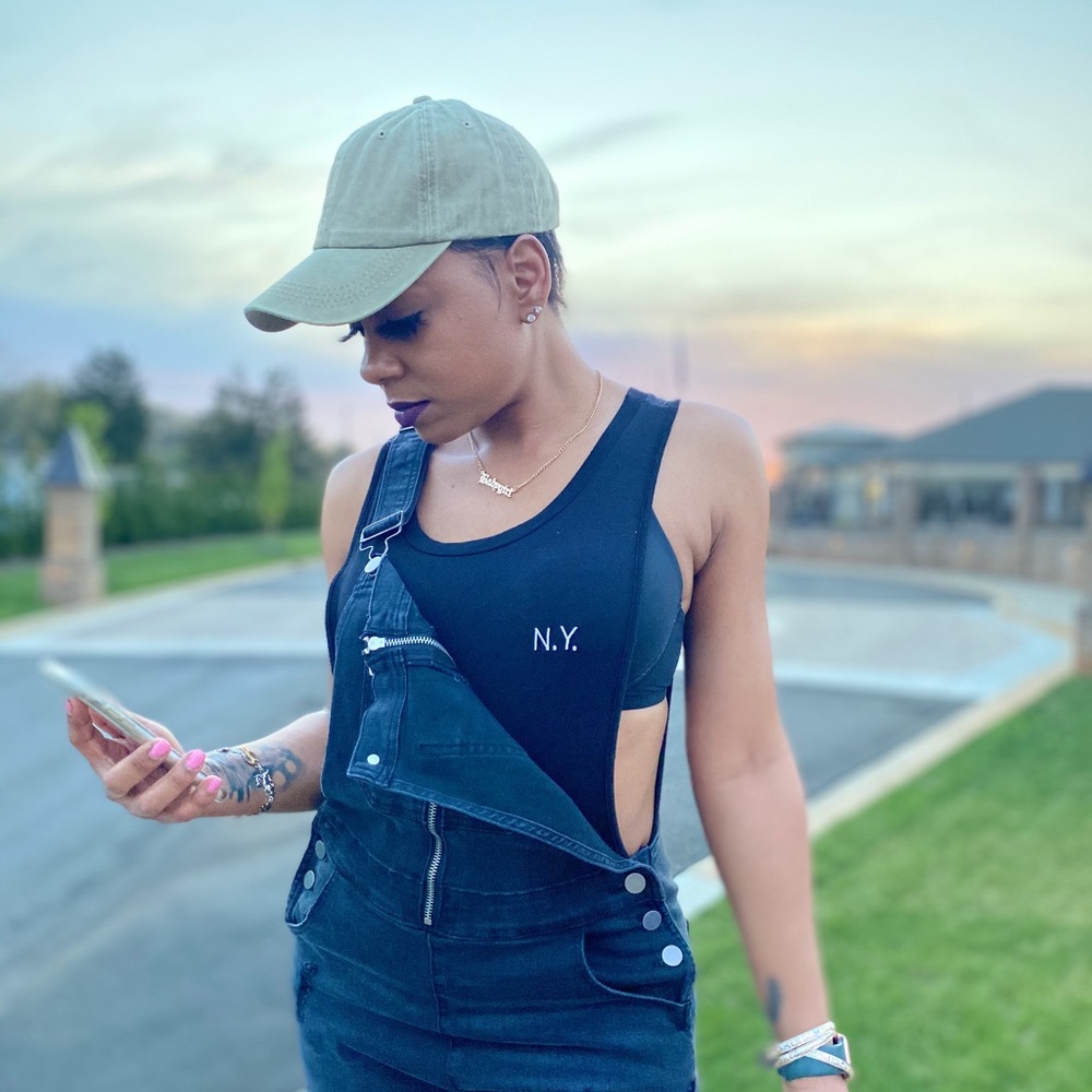Army Green Distressed Unisex Cap
